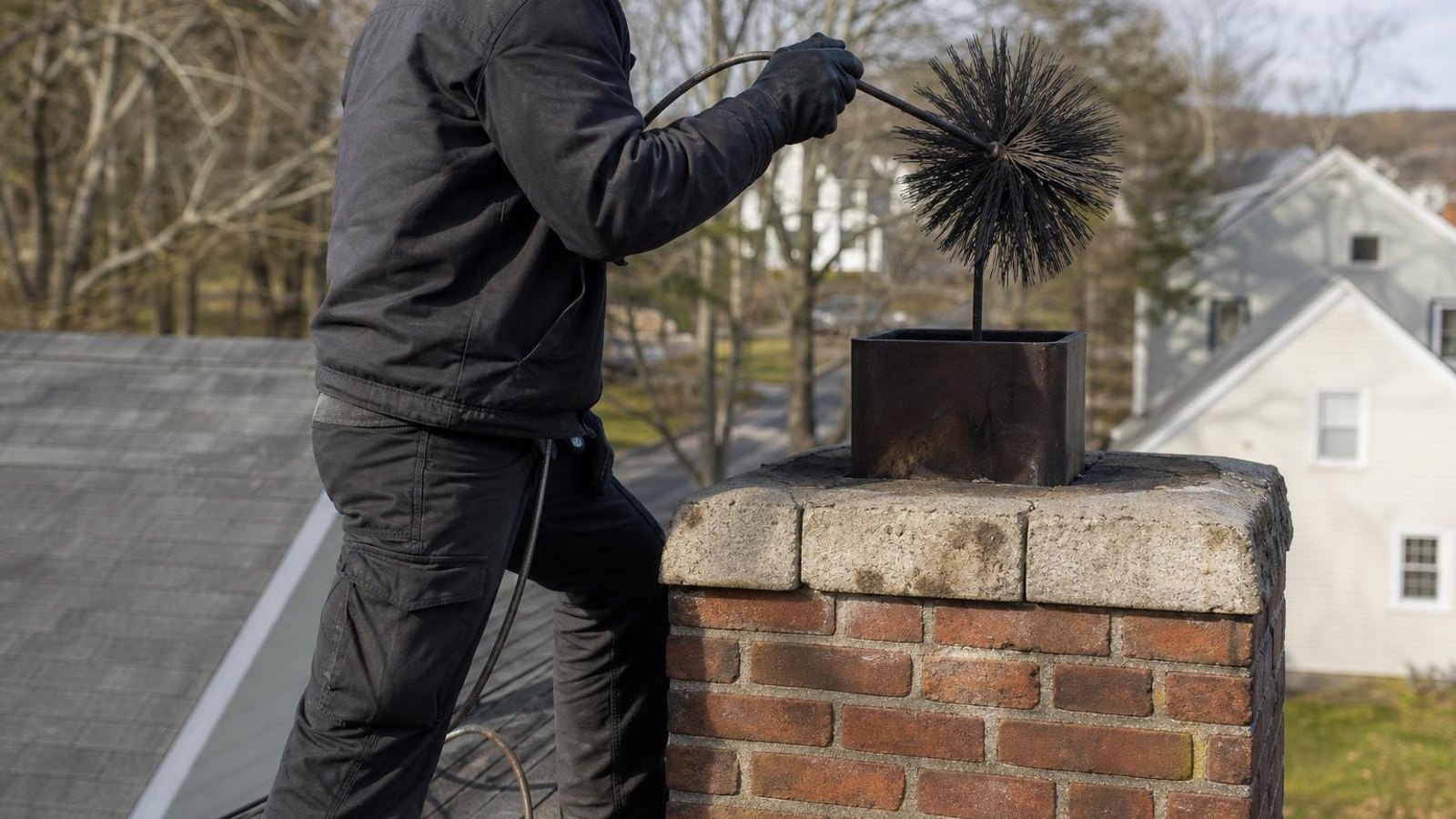 Practical chimney sweep & inspection in Norwood